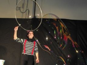 Spettacolo delle bolle